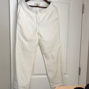 Chic Ivory Attersee Straight Leg Women's Pants